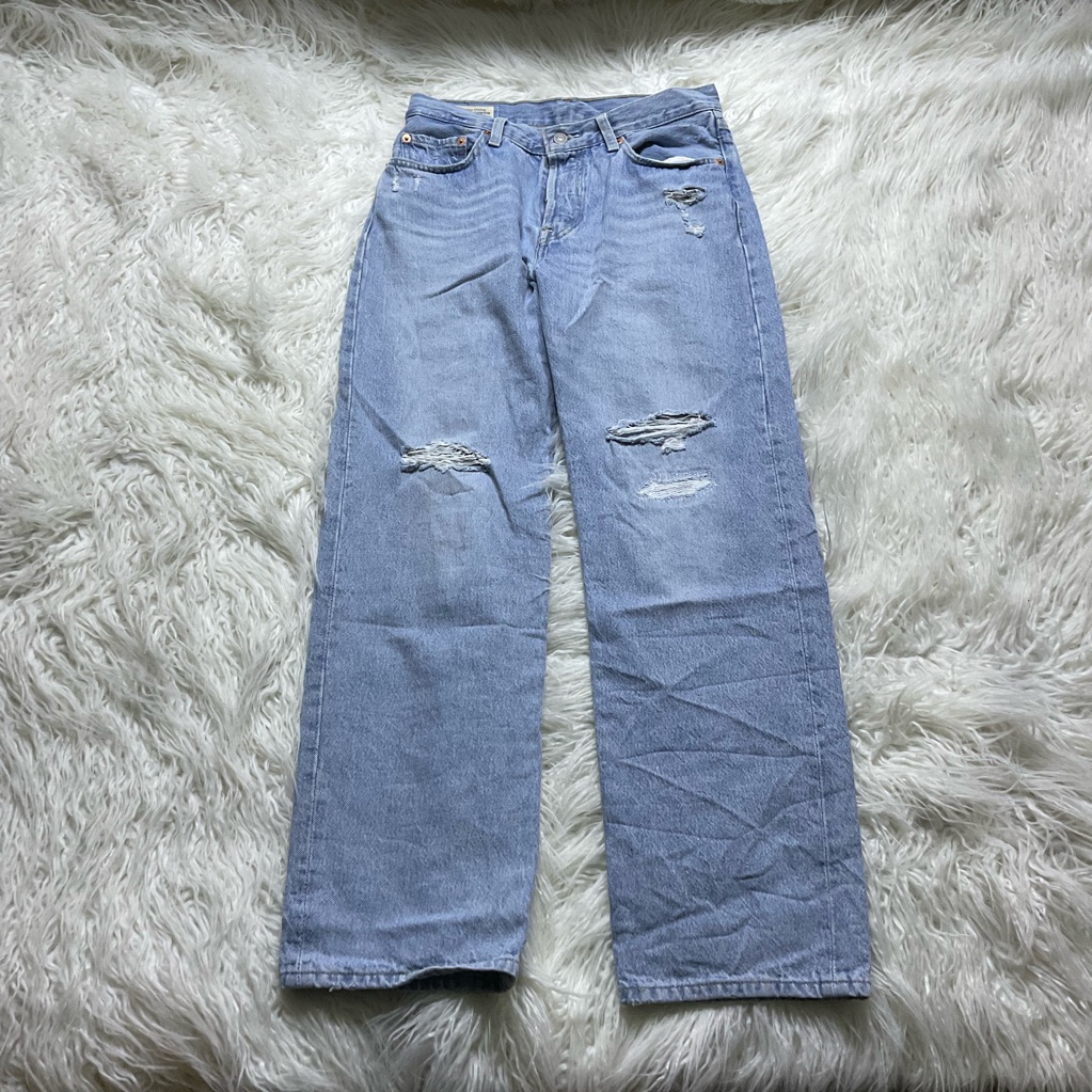 Levi's Premium 501 '90s Women's Jeans In Rolling With It Clean Hem